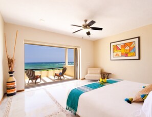 Deluxe Villa, 3 Bedrooms, Non Smoking, Private Pool | 3 bedrooms, in-room safe, laptop workspace, blackout drapes - Ocean Front Private 3 Bedroom Villa in Akumal (Akumal)