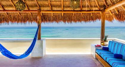 Ocean Front Private 3 Bedroom Villa in Akumal