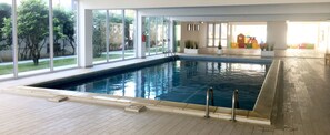 Indoor pool, seasonal outdoor pool - Grand Hotel Adriatico (Montesilvano)