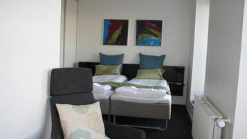 1 soveværelse, premium-sengetøj, strygejern/strygebræt, gratis Wi-Fi