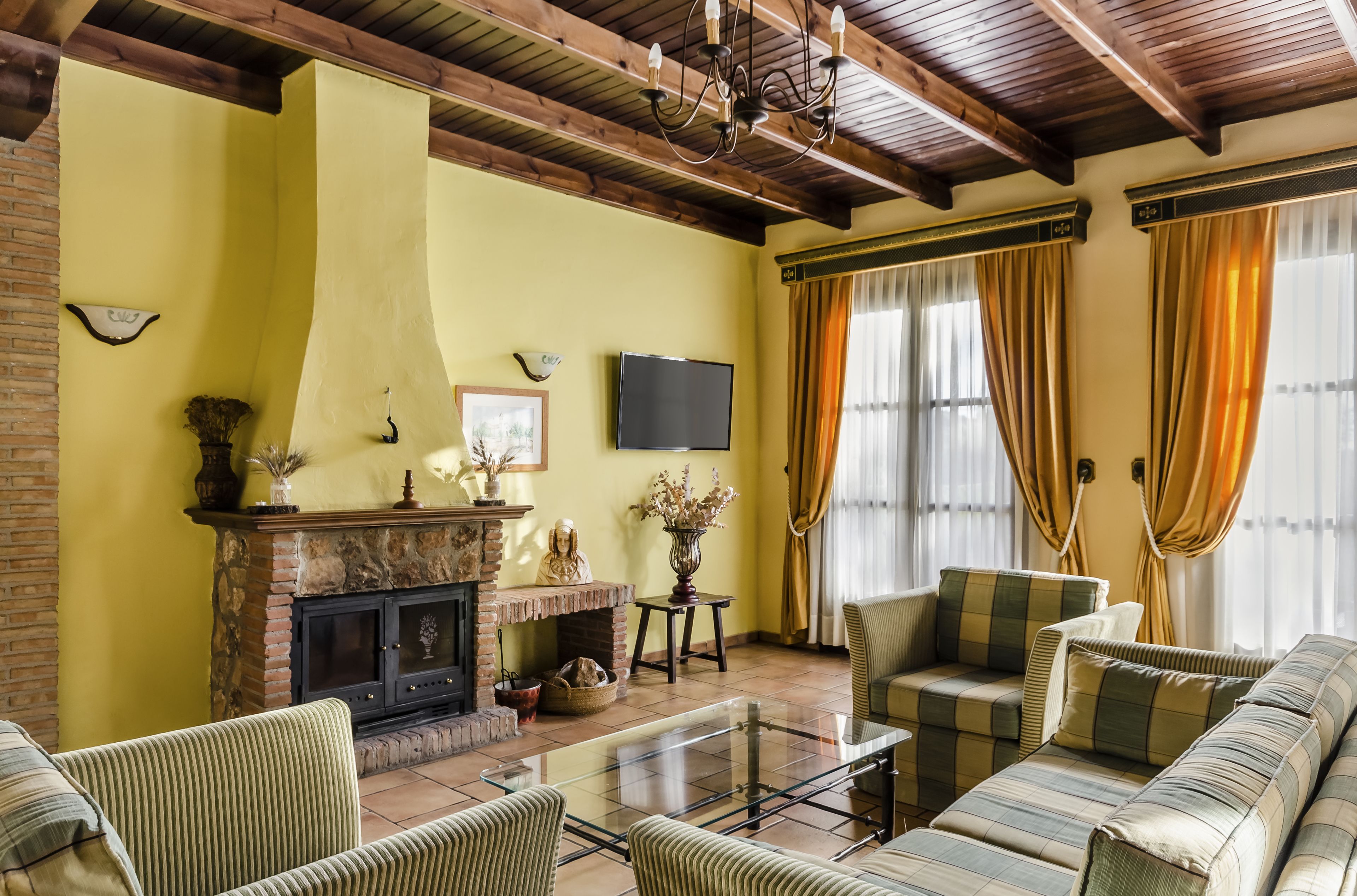 Zona de estar del vestíbulo