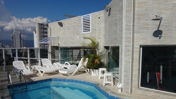 Outdoor pool - Gonzaga Flat (Santos)