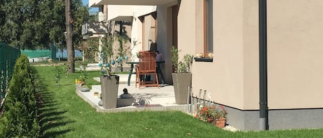 Overnattingsstedets uteområder