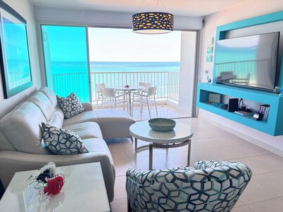 Beautiful Isla Verde Beachfront Condo with Incredible Views in Marbella Oeste!
