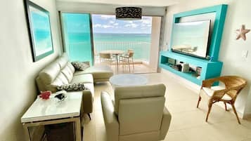 Smart TV, DVD player, video library