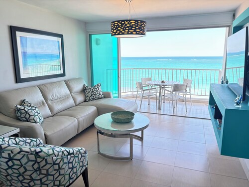 Beautiful Isla Verde Beachfront Condo with Incredible Views in Marbella Oeste!