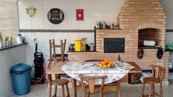 Opções para refeição ao ar livre