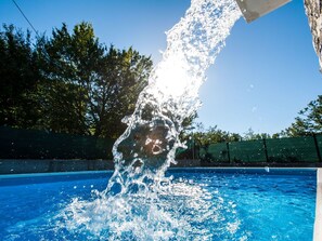 Pool - Stunning private villa for 7 people with A/C, private pool, WIFI, TV, terrace and pets allowed (Solin)