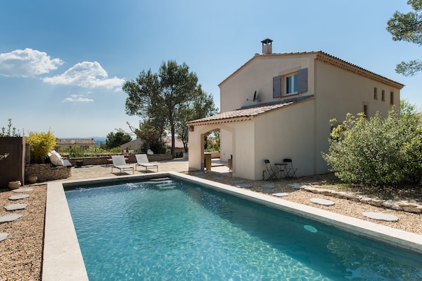 Una piscina climatizada