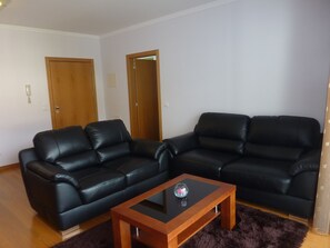 TV, DVD player, stereo
