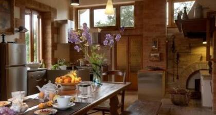 Apartamento en una granja en la aldea rural