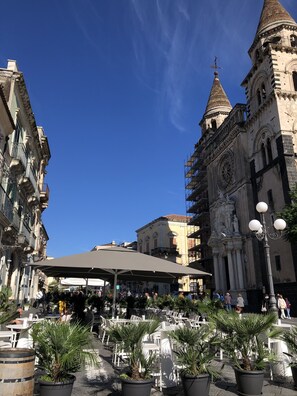 Restauration en plein air