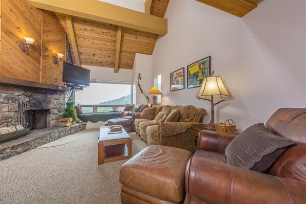 평면 TV, 벽난로