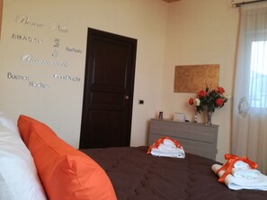 2 bedrooms, in-room safe, iron/ironing board, WiFi