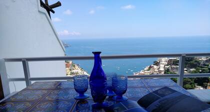 Belview Positano, 2 bedrooms, balcony, impressive panorama, free wi-fi, parking
