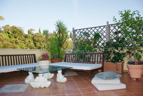 Terrace/patio - Flaminio Penthouse with Spectacular Terrace (Roma)