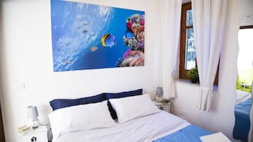 1 slaapkamer, een strijkplank/strijkijzer, gratis wifi, beddengoed