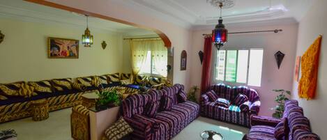 TV, DVD player, stereo