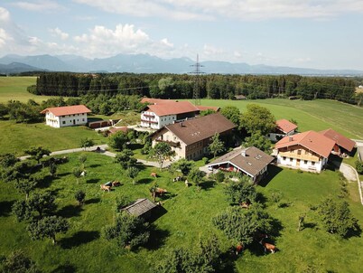 Ferienwohnung Kampenwand, 55 qm Obergeschoss, 2 separate Schlafzimmer