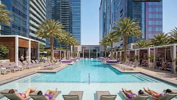 2 outdoor pools, pool cabanas (surcharge), pool umbrellas