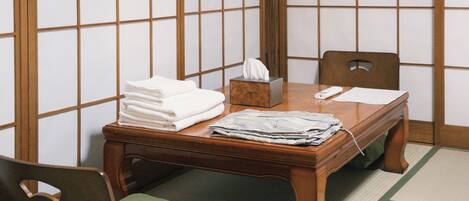 Chambre de style japonais, non-fumeur (8 Tatami Mats) | AccĂšs au Wi-Fi (inclus), literie fournie