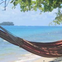 Private beach, white sand, snorkelling, beach bar