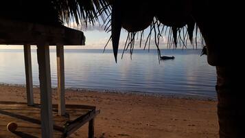 Perusbungalow, valtamerinÀköala (Beach Fale) | Vuodevaatteet