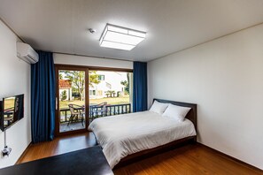 Deluxe-Doppelzimmer | Verdunkelungsvorhänge, kostenloses WLAN