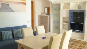 Villa exclusiva, vista al océano | Área de sala de estar