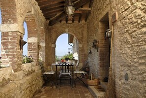 Terrace/patio - Verdidea - Aia Vecchia (Asciano)