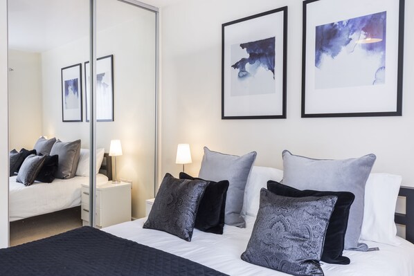 Apartment, 1 Bedroom | 1 bedroom, Egyptian cotton sheets, premium bedding - Gweal House Apartments (Reading)
