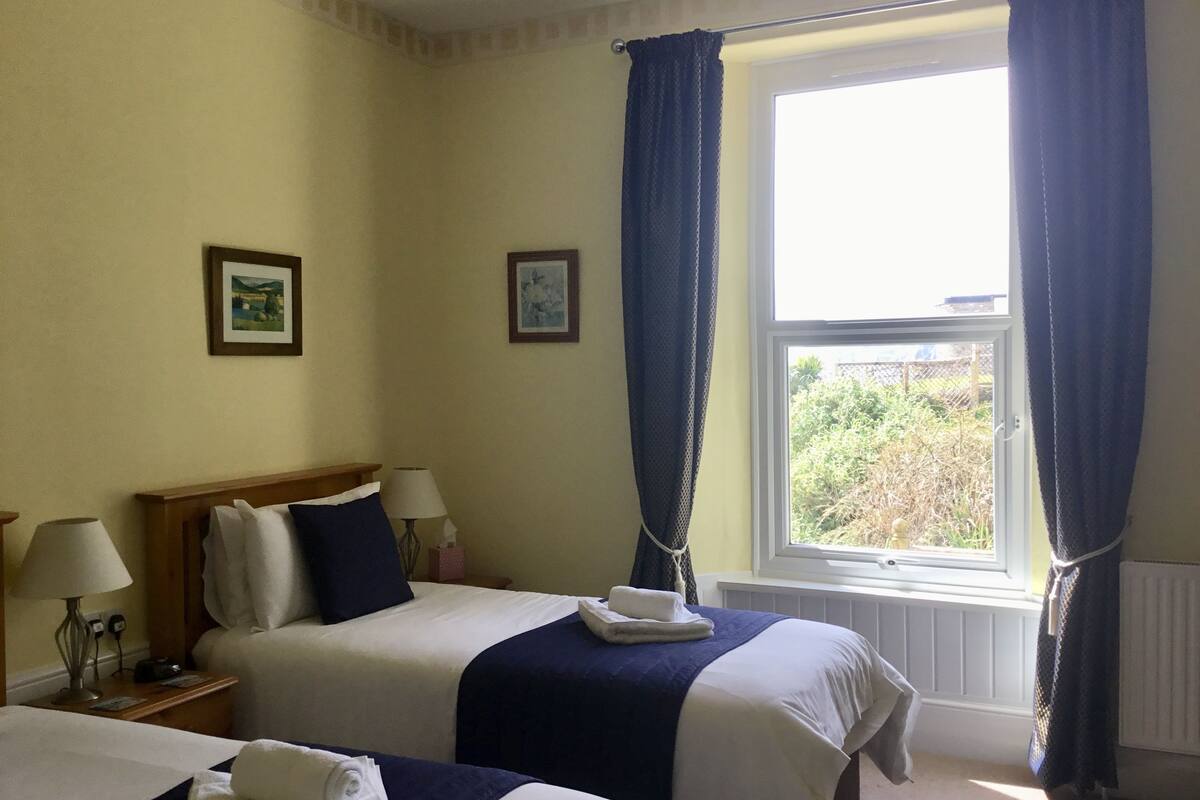 Individually decorated, individually furnished, iron/ironing board