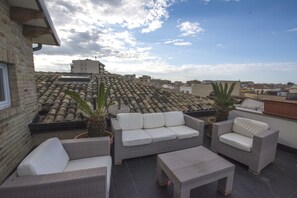 로열 더블룸 또는 트윈룸, 금연, 테라스 | 테라스/파티오