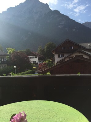 Vue depuis le balcon