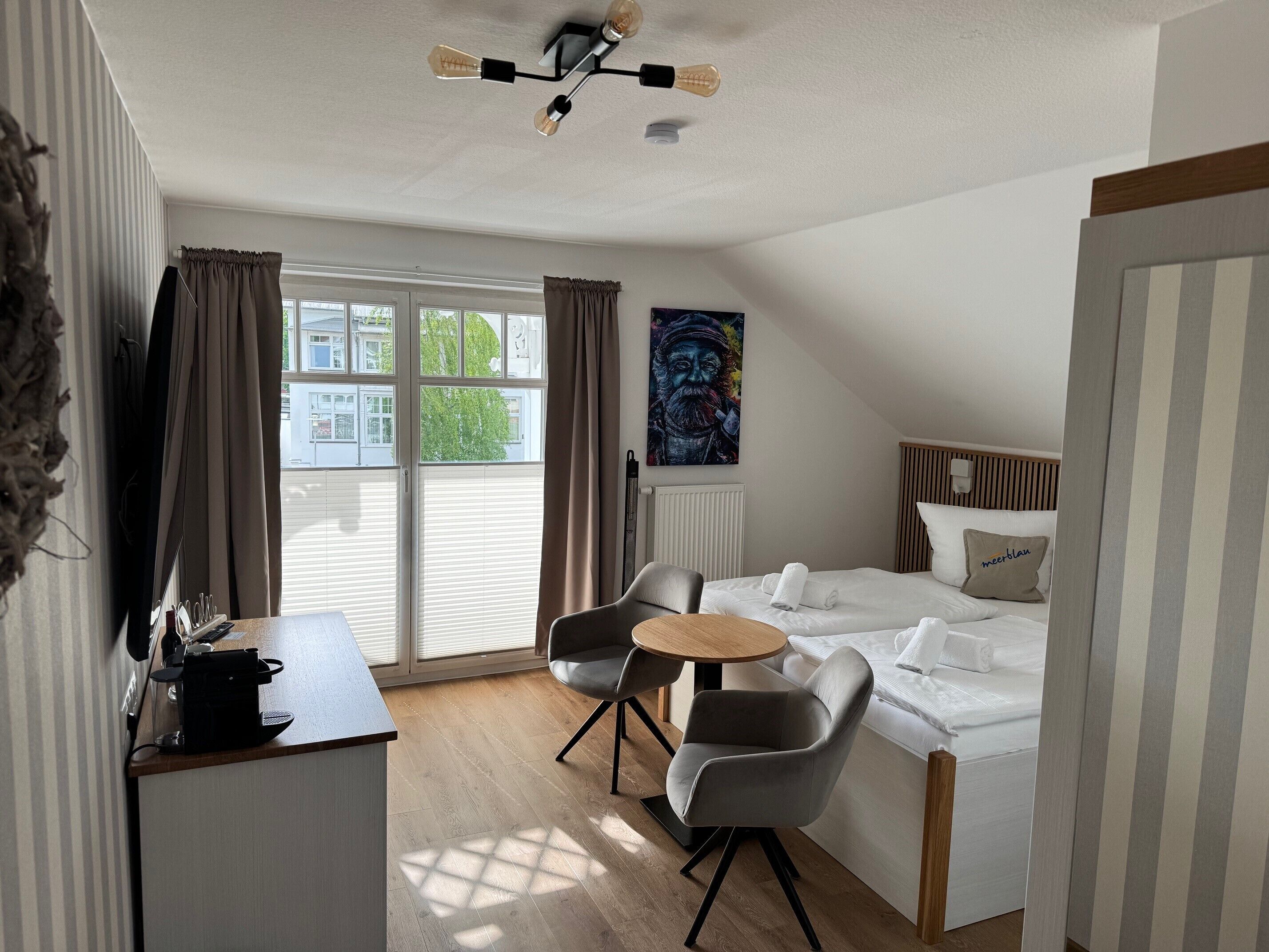 Luksus-dobbeltrom | Minibar, lydisolert, wi-fi (inkludert) og sengetøy