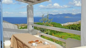 Apartamento, 1 quarto, vista para o mar | Vista da sacada