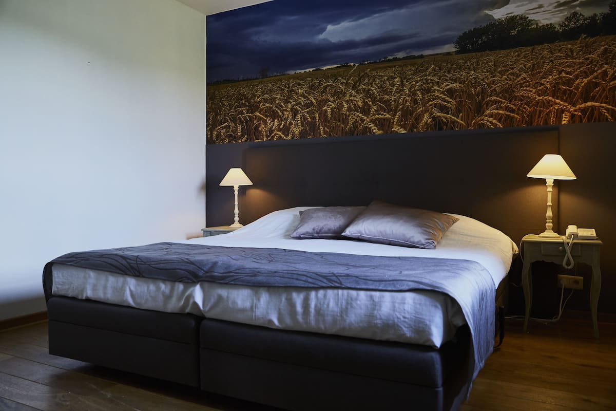Superior driepersoonskamer | Geluiddichte muren, een strijkplank/strijkijzer, gratis wifi, beddengoed