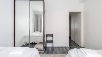 Căn hộ tiện nghi đơn giản, 1 phòng ngủ, quang cảnh thành phố | 1 phòng ngủ, trang trí khác biệt