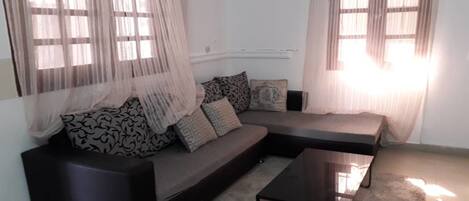 Superior Apartment, 1 Bedroom, Non Smoking | Living area | 32-inch flat-screen TV with satellite channels, TV