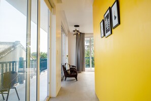 Deluxe-Doppelzimmer (Heart & Soul) | Blick vom Balkon