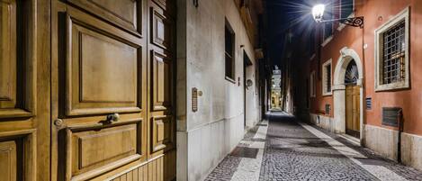 Entrée de l’hébergement