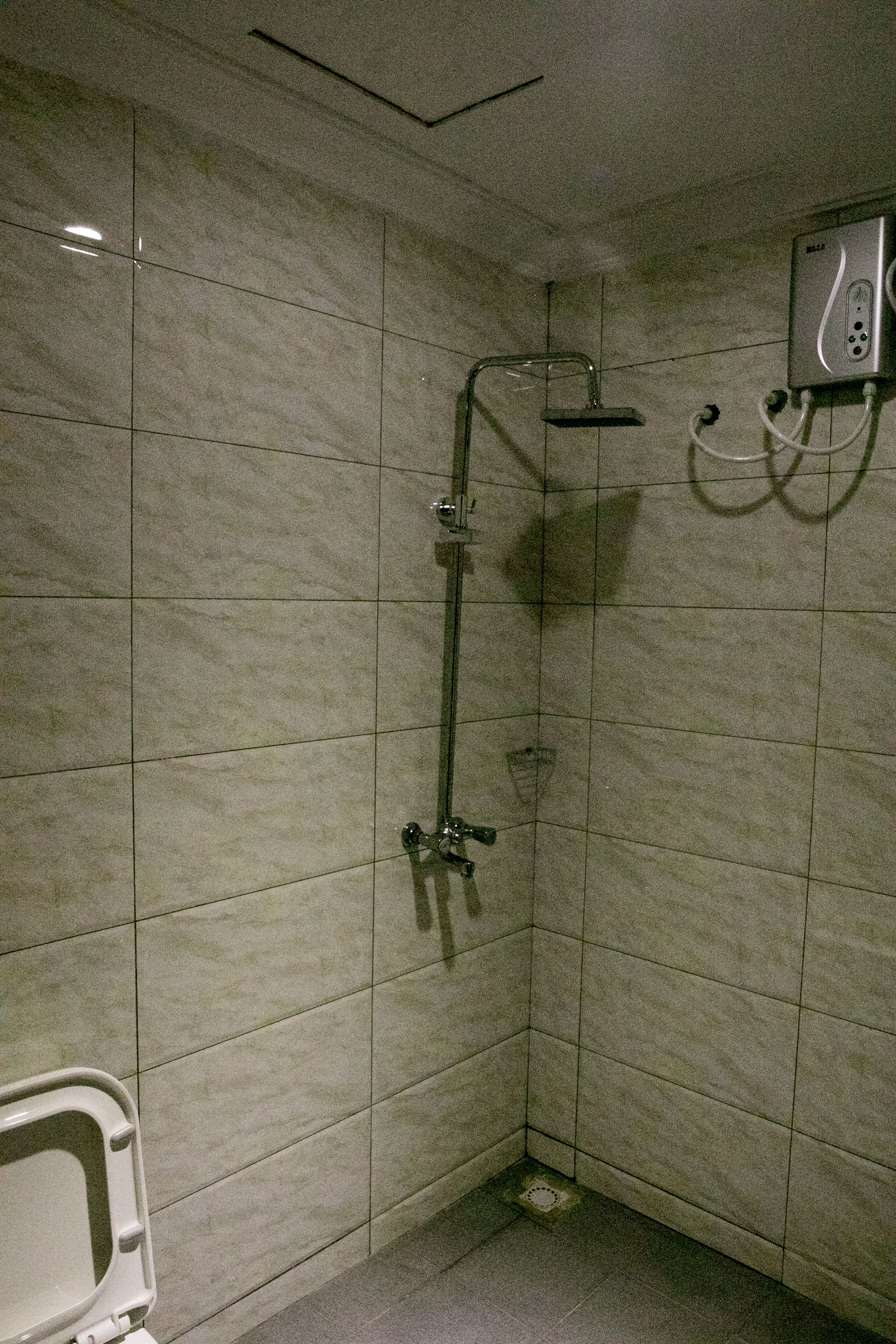 Dusj på badet
