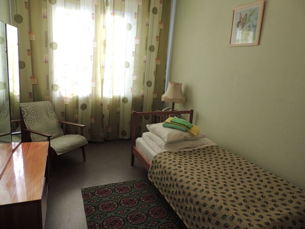 아파트, 간이주방 | 다리미/다리미판, 무료 WiFi, 침대 시트