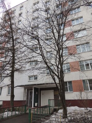 Overnatningsstedets facade