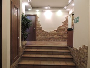 Interior entrance