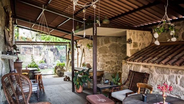 Lobby sitting area - A Lonquexa do Gañán (Gondomar)