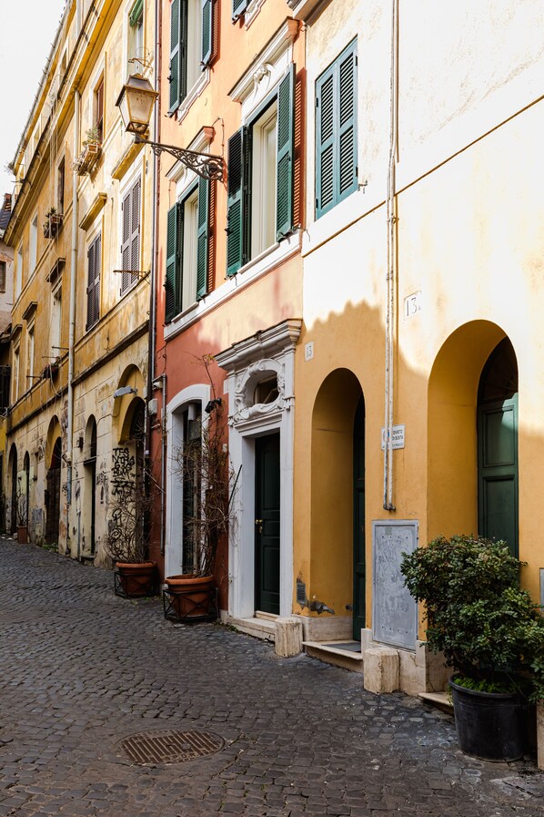 Fassade der Unterkunft
