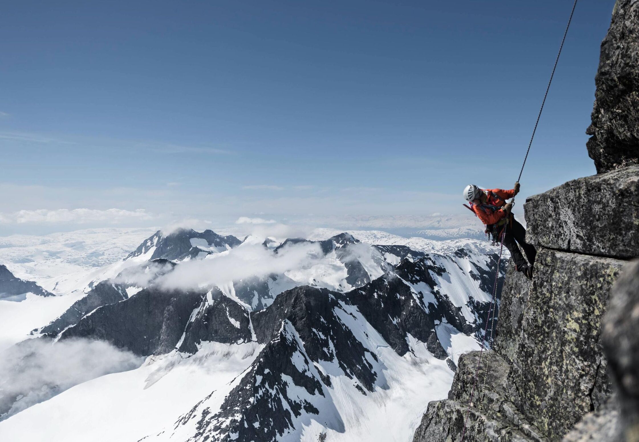 outdoor rock climbing