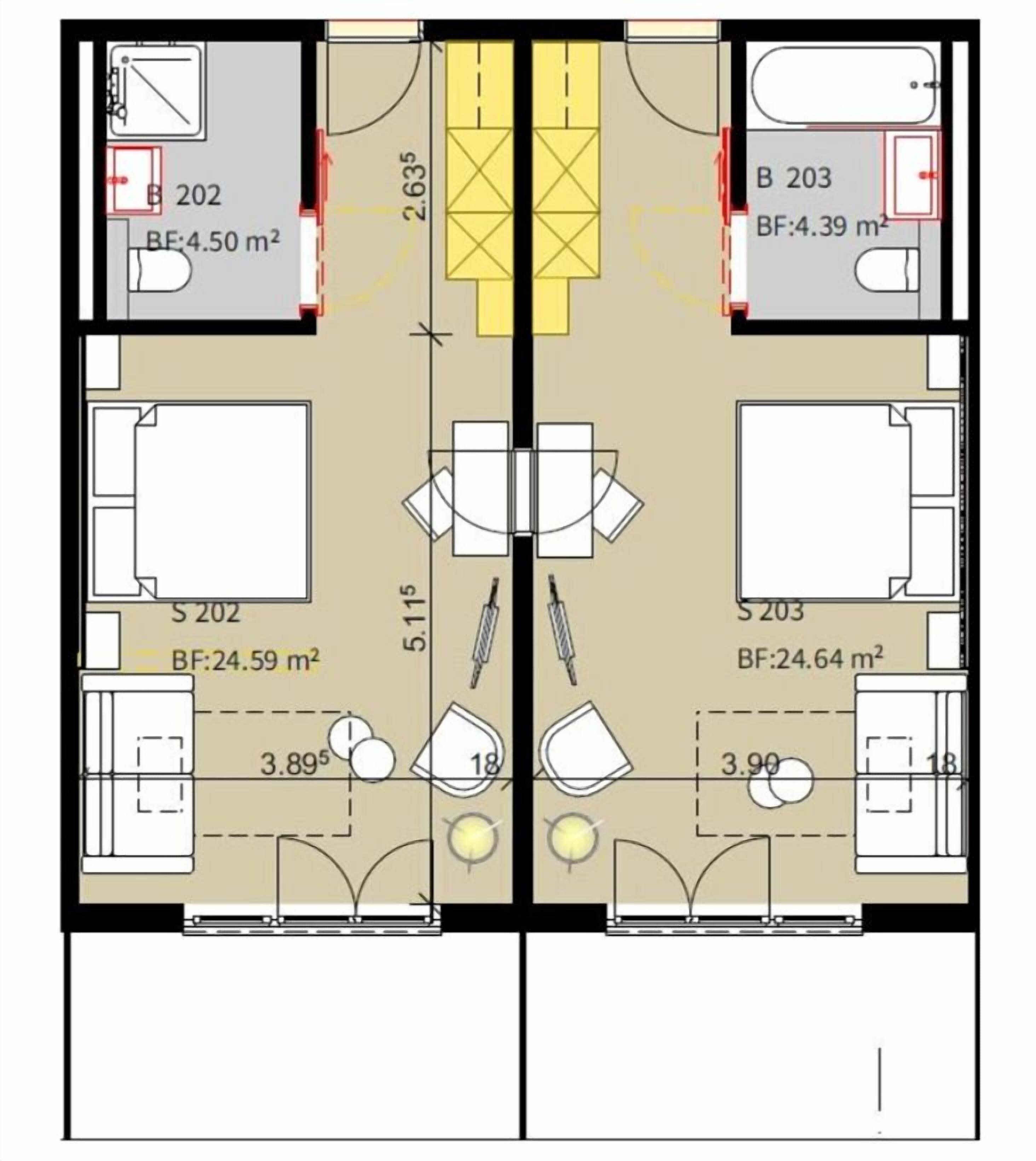 مخطط تصميم الطابق