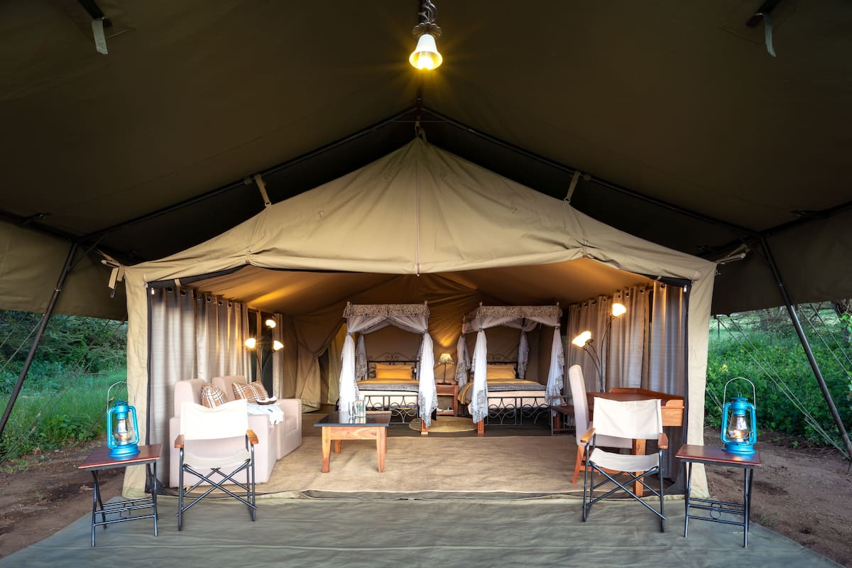 Luxury Family Tent | Terras